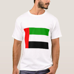 Vlag van de Verenigde Arabische Emiraten T-shirt