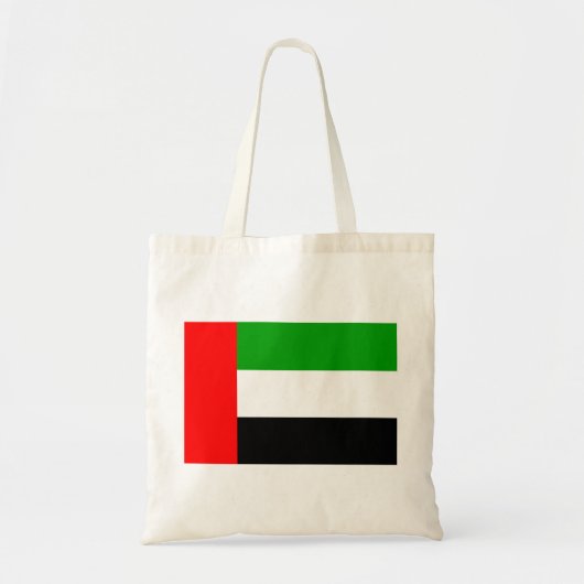 Vlag van de Verenigde Arabische Emiraten Tote Bag (Voorkant)