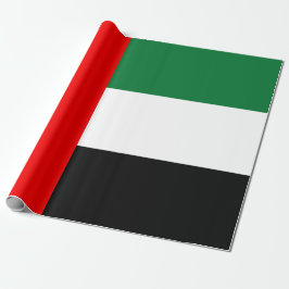 Vlag van de Verenigde Arabische Emiraten (VAE) Cadeaupapier