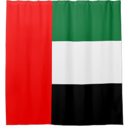 Vlag van de Verenigde Arabische Emiraten (VAE) Douchegordijn