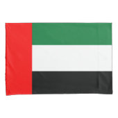 Vlag van de Verenigde Arabische Emiraten (VAE) Kussensloop (Voorkant-Rechts)