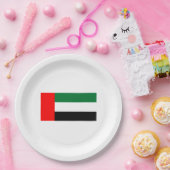 Vlag van de Verenigde Arabische Emiraten (VAE) Papieren Bordje (Feest)