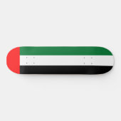 Vlag van de Verenigde Arabische Emiraten (VAE) Persoonlijk Skateboard (Horizontaal)