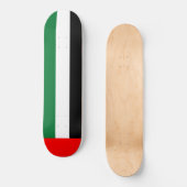 Vlag van de Verenigde Arabische Emiraten (VAE) Persoonlijk Skateboard (Voorkant)
