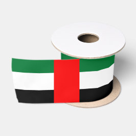 Vlag van de Verenigde Arabische Emiraten (VAE) Satijnen Lint
