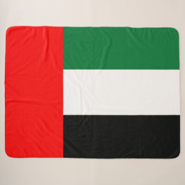 Vlag van de Verenigde Arabische Emiraten (VAE) Sherpa Deken