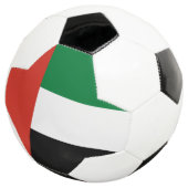 Vlag van de Verenigde Arabische Emiraten Voetbal (Drie kwart)