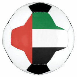 Vlag van de Verenigde Arabische Emiraten Voetbal