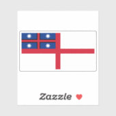 Vlag van de Verenigde stammen van Nieuw-Zeeland Sticker (Vel)