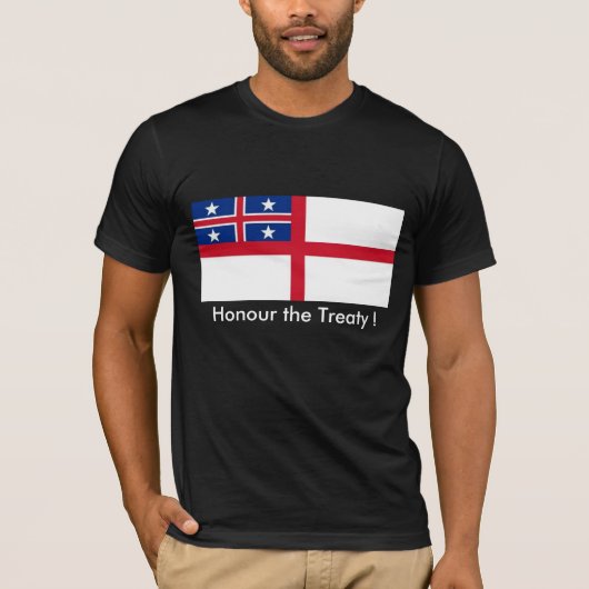 Vlag van de Verenigde stammen van Nieuw-Zeeland T-shirt (Voorkant)