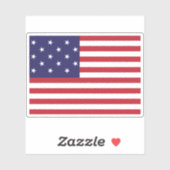 Vlag van de Verenigde Staten (1795-1818) Sticker (Vel)