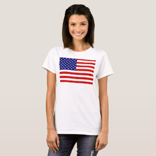 Vlag van de Verenigde Staten Act T-shirt