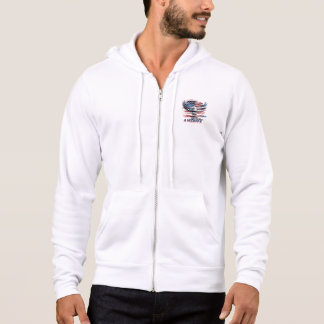 Vlag van de Verenigde Staten. Amerika Hoodie