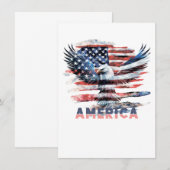 Vlag van de Verenigde Staten. Amerika Menu (Voorkant / Achterkant)