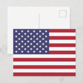 Vlag van de Verenigde Staten (Amerikaans) Briefkaa Briefkaart (Voorkant / Achterkant)