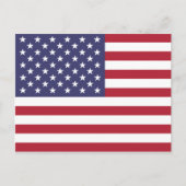 Vlag van de Verenigde Staten (Amerikaans) Briefkaa Briefkaart (Voorkant)