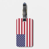 Vlag van de Verenigde Staten - Amerikaanse vlag Bagagelabel (Achterkant verticaal)
