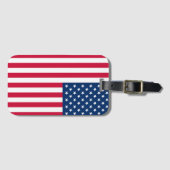 Vlag van de Verenigde Staten Bagagelabel Patriotic (Voorkant (horizontaal))