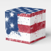 Vlag van de Verenigde Staten Bedankdoosjes (Voorkant Zijde)