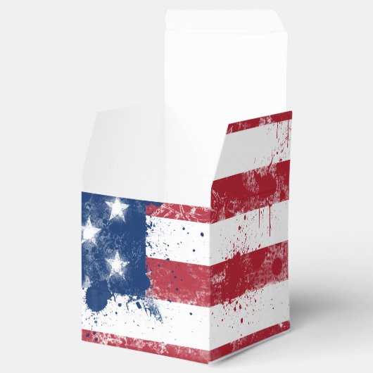 Vlag van de Verenigde Staten Bedankdoosjes (Geopend)