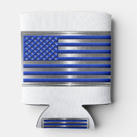 Vlag van de Verenigde Staten Blikjeskoeler (Achterkant)