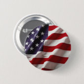 Vlag van de Verenigde Staten - Button- Ronde Button 5,7 Cm (Voorkant /achterkant)