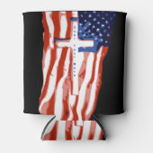 Vlag van de Verenigde Staten (C) Blikjeskoeler (Voorkant)
