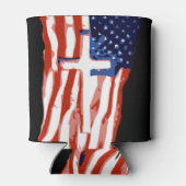 Vlag van de Verenigde Staten (C) Blikjeskoeler (Achterkant)