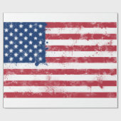 Vlag van de Verenigde Staten Cadeaupapier (Vlak)