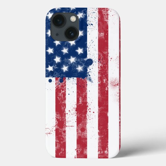 Vlag van de Verenigde Staten Case-Mate iPhone Case (Achterkant)