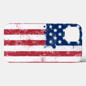 Vlag van de Verenigde Staten Case-Mate iPhone Case (Achterkant (horizontaal))