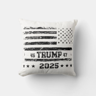 Vlag van de Verenigde Staten, Donald Trump. Kussen