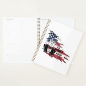 Vlag van de Verenigde Staten, Donald Trump. Planner (Display)