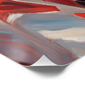 Vlag van de Verenigde Staten en Bald Eagle Perfect Poster (Hoek)