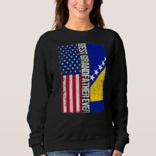 Vlag van de Verenigde Staten en Bosnië en Herzegov Trui