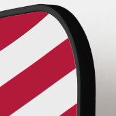Vlag van de Verenigde Staten & fotosjabloon pickle Pickleball Paddle (Links Detail)