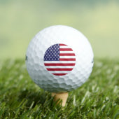 Vlag van de Verenigde Staten Golfballen (Insitu Shirt)