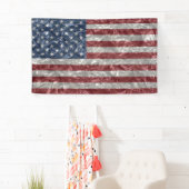 Vlag van de Verenigde Staten - Kreukvrij Spandoek (Insitu)