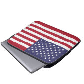 Vlag van de Verenigde Staten Laptop Sleeve (Voorkant onderkant)