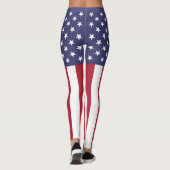 Vlag van de Verenigde Staten Leggings (Achterkant)
