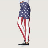 Vlag van de Verenigde Staten Leggings (Links)