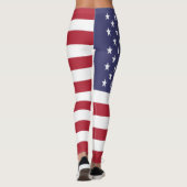 Vlag van de Verenigde Staten Leggings (Achterkant)