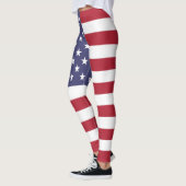 Vlag van de Verenigde Staten Leggings (Links)