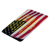 Vlag van de Verenigde Staten met pandmagneet Magneet (Linkerzijde)