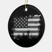  vlag van de Verenigde Staten , op 4 juli vervormd Keramisch Ornament (Links)