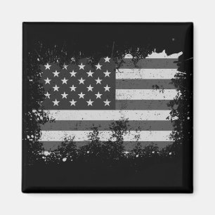 vlag van de Verenigde Staten , op 4 juli vervormd Magneet