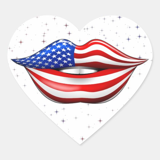 Vlag van de Verenigde Staten op de Sticker van gli (Voorkant)