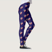 Vlag van de Verenigde Staten Patriottisch Leggings (Rechts)