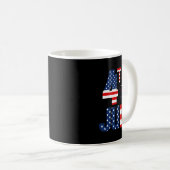 Vlag van de Verenigde Staten - Patriottische Ameri Koffiemok (Voorkant rechts)