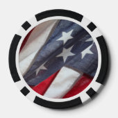Vlag van de Verenigde Staten Poker Chips (Achterkant)